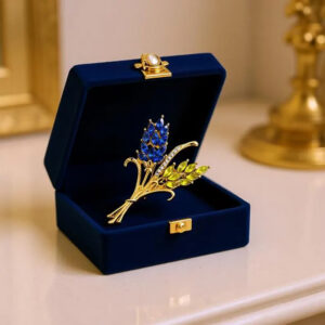 image 425 Ukrainian patriotic brooch blue and yellow pin Christmas gift Ukrainian jewelry for her