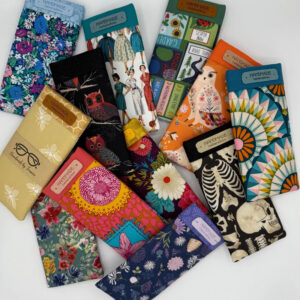 Handmade Padded Fabric Glasses Case: Cotton Eyeglasses Sleeve